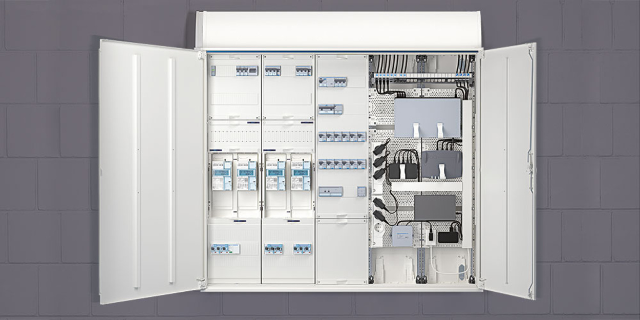 Technikzentrale bei Elektrotechnik Döppler e.K. in Rupprechtshausen